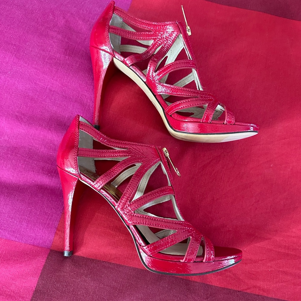 Michael Kors red heels size 9.5